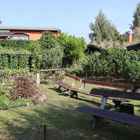 Idyllisches Blockhaus Mecklenburger Seenplatte 度假居
