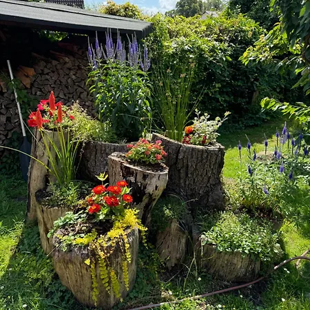 Nyaraló Idyllisches Blockhaus Mecklenburger Seenplatte Penzlin